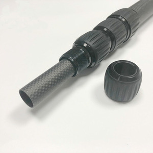 Asta telescopica in carbonio personalizzata peso leggero 3m 5m in fibra di carbonio palo telescopico - Product Image 3