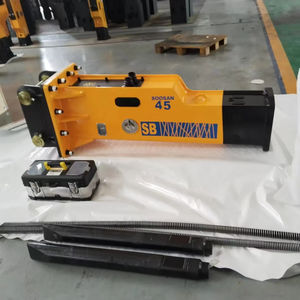 Caja SB45 para Martillo Hidráulico, Industrias de Construcción y Minería, Nueva Condición, Incluye Martillo Rompedor, Cincel, 7-14 Toneladas, 1 Año - Product Image 1