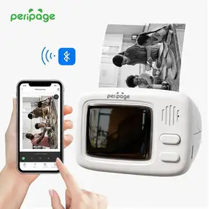 Peripage A2 túi Máy in nhiệt xách tay ảnh 2 inch Mini Pocket DIY Túi Nhãn Hình ảnh máy in