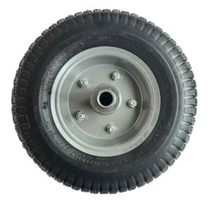 Roue pneumatique en caoutchouc <span class=keywords><strong>13</strong></span>*<span class=keywords><strong>5.00</strong></span>-<span class=keywords><strong>6</strong></span> Roue pneumatique de chariot en caoutchouc haute performance Nouvelle roue de chariot à roulement à billes - Product Image 1