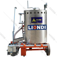 Machine de marquage routier à pulvérisation uniforme rapide, machine de marquage routier manuelle à pousser, machine de peinture pour marquage routier en promotion