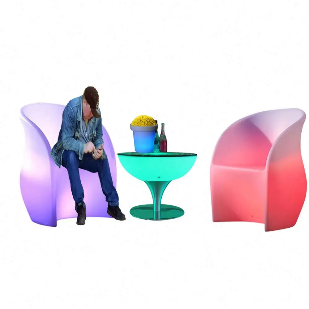 Высококачественный светодиодный барный стол для мероприятий на открытом воздухе KTV для вечеринок и свадеб современная мебель из пластика