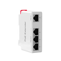 Répéteur PoE 3 canaux 100M, norme IEEE 802.3af/at, cascade multi-hop 400m, Plug and Play