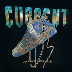 Adesivo Termoadesivo con Strass Lucidi a Forma di Tigre per Decorazione di Magliette e Giacche - Product Image 3