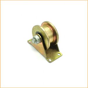 Balançoire réglable à ressort robuste petite roulette porte coulissante roues à rouleaux en acier inoxydable - Product Image 1