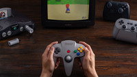 Récepteur rétro 8BitDo pour N64 compatible avec les manettes Xbox Series, Xbox One, Switch Pro, PS5/PS4 sur console N64