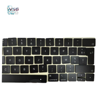 Nouvel ensemble de touches de remplacement SZ-Wisbuild pour clavier AZERTY français A1989 A1990, touches de clavier d'ordinateur portable rétroéclairées par LED