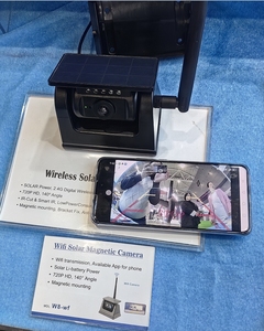 For <strong>Truck</strong> Trailer 1080P Reverse <strong>Camera</strong> <strong>Backup</strong> <strong>Rear</strong> <strong>View</strong> Magnetic Base IOS Android Solar Battery Wireless <strong>Camera</strong> - Product Image 6