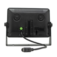 Monitor de Camión de 10.1 Pulgadas Más Vendido en 2025, Monitor AHD de Imagen Cuádruple, Monitor de Video para Automóvil de 4 Canales