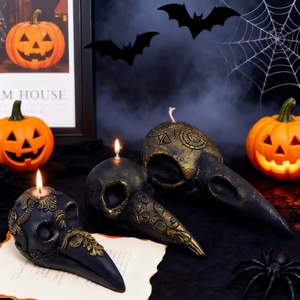 Stampi in Silicone 3D a Forma di Teschio di Aquila per Halloween, per Resina, Candele, Gesso, Decorazioni Gotiche per Feste e Casa - Product Image 1