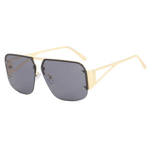 Customized New Retro <b>Square</b> Trendy <b>Sunglasses</b> Fashionable and Versatile Women's <b>Sunglasses</b> - Product Image 5