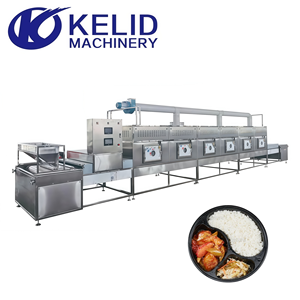 Machine de chauffage micro-ondes CE PLC personnalisée, à fonctionnement automatique et facile, pour chauffage rapide et uniforme des boîtes de repas instantanés, haute efficacité - Product Image 3