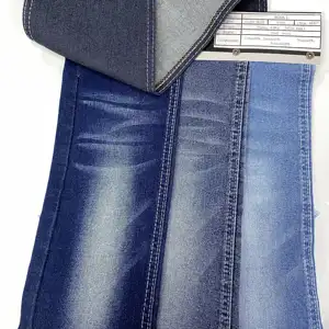 Tissu Denim Offre Spéciale Pas Cher Tissu Denim Extensible Indigo Foncé Fabrication de Tissus Jeans