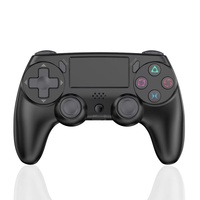 Manette de jeu sans fil BT double vibration personnalisée neuve d'usine pour PS4