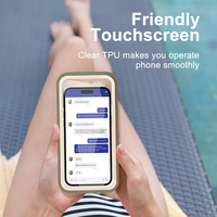 Étui de téléphone à bandoulière populaire et portefeuille petit Mini sac de téléphone portable à bandoulière étanche pour les sports nautiques