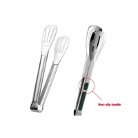Haute qualité en acier inoxydable 304 18/8 outils de cuisine ensemble petit Clip pince alimentaire cuisson divertissant salade Barbecue Buffet Toast