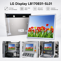 شاشة LCD TFT مقاس 17 بوصة طراز LB170E01-SL01 بدقة 1280×1024 SXGA IPS LVDS 30 دبوس للمعدات الصناعية