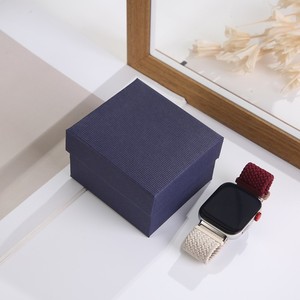 Customizable Logo Embossed Rectangle 1mm <b>Thick</b> Paperboard Rigid Storage Box Four-Color Printing Hot Stamping UV for Jewelry - Product Image 3