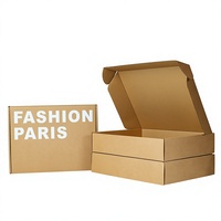 Boîtes à perruques en carton ondulé avec logo personnalisé, emballage mat pour vêtements et bijoux, pour produits personnalisés
