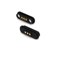 Connecteur magnétique en laiton à 3 broches XIANKUN pour montres intelligentes pour enfants, jouets et éclairage LED