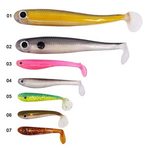 CHGTCS01 Weicher Angelköder 3'' 4'' 4,5'' 5,5'' 6,5'' 7,5'' Mehrere Größen Großer Shad Schwimmköder für Barsch - Product Image 5