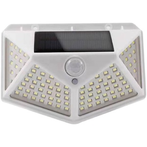 Lampu Taman tenaga surya luar ruangan LED 100 kualitas tinggi lampu LED dinding persegi Sensor gerak berperingkat IP65 tahan air - Product Image 2
