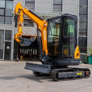 Mini-excavatrice certifiée CE, 2,5 tonnes, 3 tonnes, lame de pelle sur chenilles, HT20PRO HT25, mini-pelle - Product Image 4