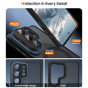 Funda Translúcida para Teléfono Samsung Galaxy S26 Ultra S26, Carga Inalámbrica, Magnética, Tacto Suave, Delgada, con Protector de Lente - Product Image 3