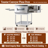 Four à pizza numérique à convection à air chaud avec fonction de mise en mémoire et arrêt automatique pour pizza, steak, ailes de poulet