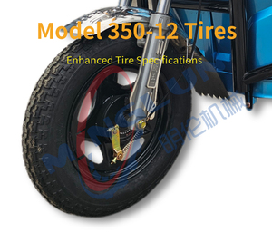 Bon marché Minglun nouveau chariot mobile de chariot motorisé de tricycle électrique de camion à benne basculante pour l'usine de fabrication agricole - Product Image 6