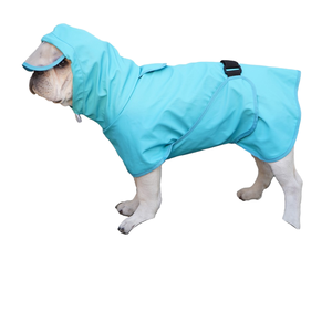 Kangdarpet Large Dog Raincoat PU Material Solid Pattern Winter <b>Coat</b> for Dogs Sizes XXL XL Modern Design - Product Image 4