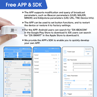 DX-SMART Bluetooth 5.1 Module à faible consommation d'énergie balise positionnement intérieur Modules d'automatisation BLE électronique intelligente pour IOT
