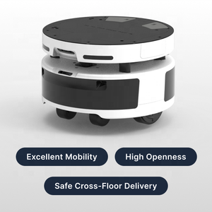 <span class=keywords><strong>Robot</strong></span> Serveur Personnalisé pour Centre Commercial, Hôtel, Restaurant - Livraison de Repas et Aliments - Châssis Commercial - <span class=keywords><strong>Robot</strong></span> Temi ROBOX avec Navigation - Product Image 3
