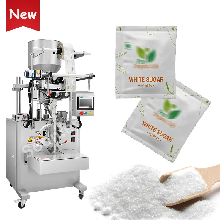 High speed vertical food granule sugar packaging machine fully automatic sugar sachet packing machine
