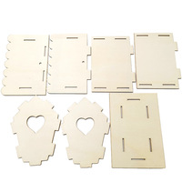 Kits de nichoir en bois bricolage naturel maison d'oiseau à peindre inachevé ensembles d'artisanat d'art en bois enfants construire décoration d'ornement de vacances
