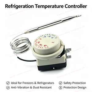 Nouveau thermostat de limite d'épaisseur de glace pour évaporateur électrique pour machine à glaçons <span class=keywords><strong>Brema</strong></span> C série CB, utilisation domestique, régulateur de température - Product Image 2