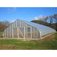 Meilleures ventes de maisons de culture agricoles résistantes aux ouragans Matériel agricole préfabriqué Tente agricole Serre