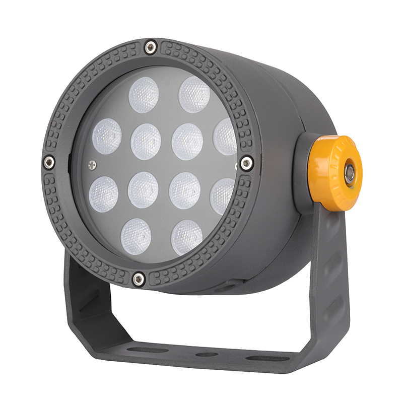 High Quality RGBW 24W Waterproof IP65 3-Year Warranty 30/45 Beam Angle Aluminum Decorative Tree Building Landscape Dimmable LED