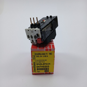 รีเลย์โอเวอร์โหลดรุ่นใหม่แท้ 047H0203 TI 16 C DOL 0.4-0.62 แอมป์ สำหรับระบบอัตโนมัติในอุตสาหกรรม PLC Programming Controller - Product Image 1