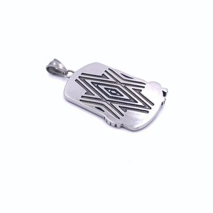 Pendentif Dog Tag Aigle en Acier Inoxydable Unisexe Collier 2160130 - Product Image 2
