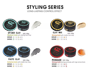 20年OZOU制造商高品质闪亮强力男士头发造型蜡男士Oem <span class=keywords><strong>Omd</strong></span> - Product Image 6