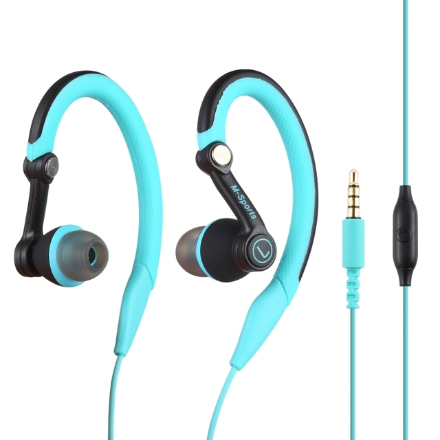 New Mucro MB-232 In-Ear Sport Running Wired Stereo Headphones for Jogging Gym In-Ear Wired Headphones
