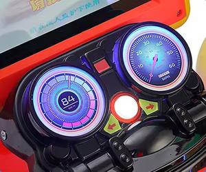 Venta caliente Supermercado Entrada Interior Coin Operated 3D Motocicleta Niños Swing Ride <span class=keywords><strong>Arcade</strong></span> Machine - Product Image 4