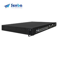 ST-C2468L-2P 1U Router Server Support LGA1151 8 GbE 1 + 1 Hot Swap PCI-E x8 SFP + Firewall Netwotk Security Server pc case