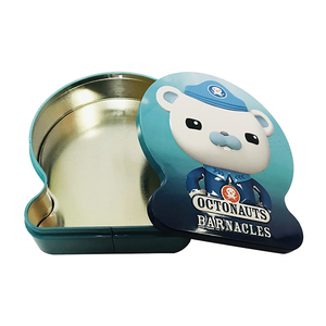 Boîte en fer blanc en forme de bol design personnalisé en métal de qualité alimentaire en fer blanc pour collations <span class=keywords><strong>bonbons</strong></span> chocolats biscuits bouchon à vis joint-cadeau promotionnel - Product Image 4