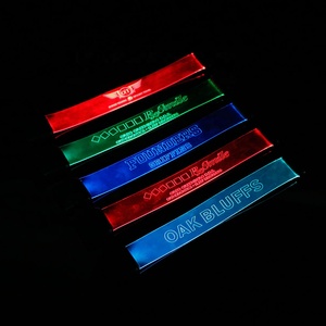 Gelang LED Aktif Suara Konser Perlengkapan Pesta, Gelang Berkedip, Gelang LED yang Dapat Disesuaikan - Product Image 3