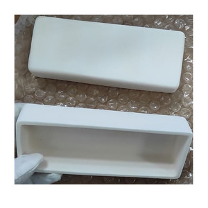 Bac rectangulaire en céramique alumine à 99% de pureté élevée, pour fondre <span class=keywords><strong>le</strong></span> métal - Product Image 5