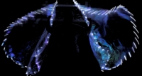 Drapeaux LED Danseurs Chrétiens Culte Drapeaux ailes d'ange Bannière Église Drapeaux de louange métalliques avec lumières LED