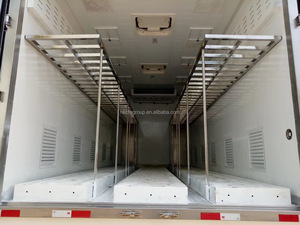 Camion de transport de poussins professionnel de moyenne capacité, isolé, avec ventilation forcée et étagères réglables pour la logistique d'incubateurs - Product Image 6