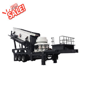 Estación de trituración de alta productividad para minería en canteras, precio de trituradora de cono móvil para piedra - Product Image 4